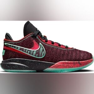 Nike Big Kids Lebron Xx Se (Gs) (night maroon / multi-color-black size 6